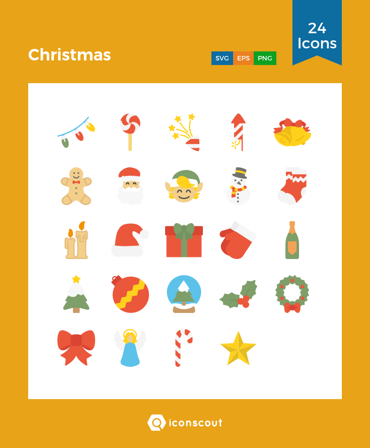 735x889 Christmas Icon Pack