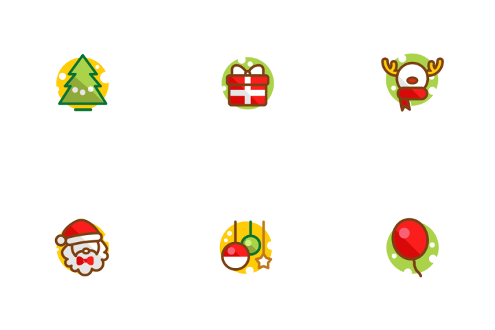 720x480 Download Christmas Celebration Icon Pack