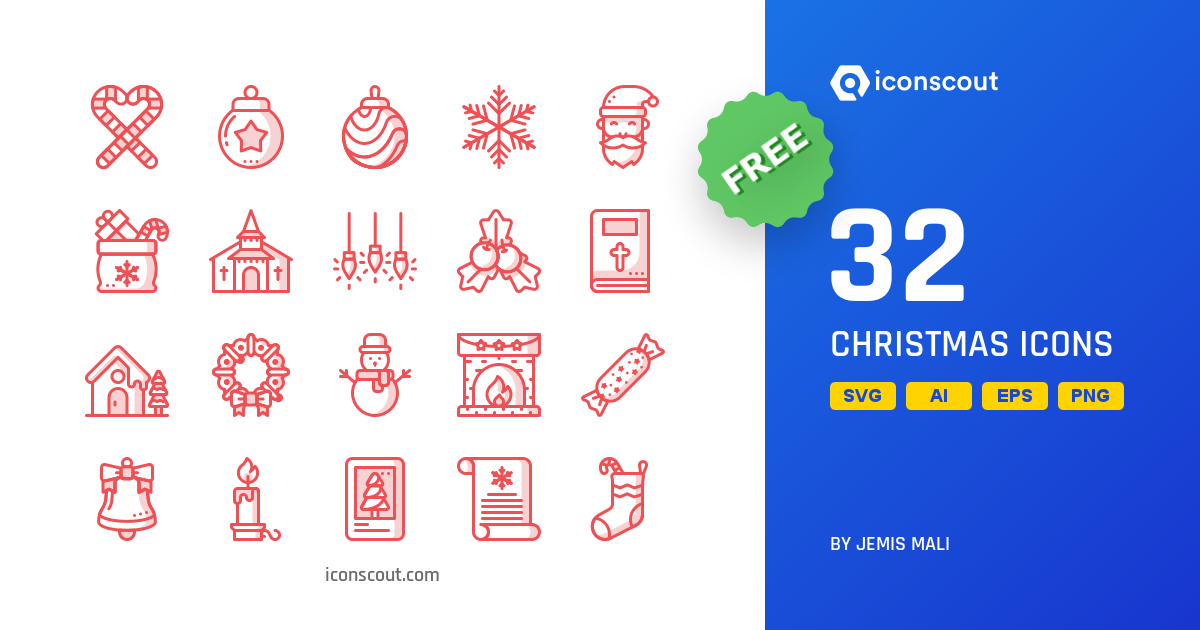 1200x630 Download Christmas Icon Pack