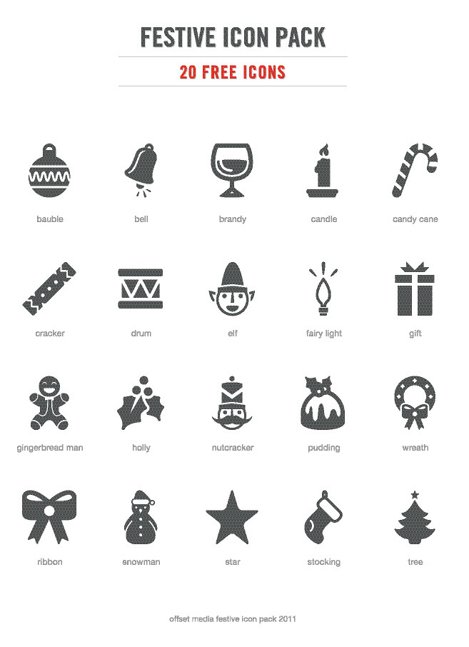 657x906 Festive Christmas Icons