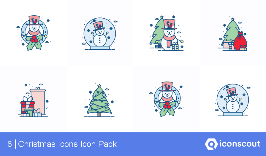 896x528 Download Christmas Icons Icon Pack