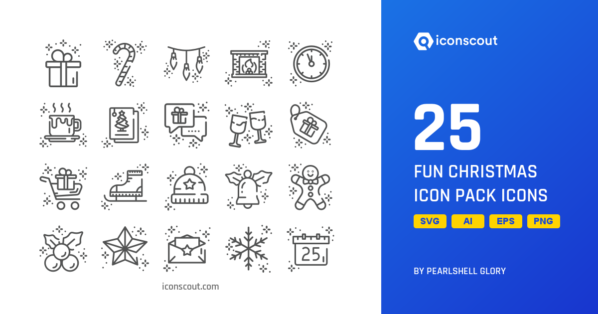 1200x630 Download Fun Christmas Icon Pack Icon Pack