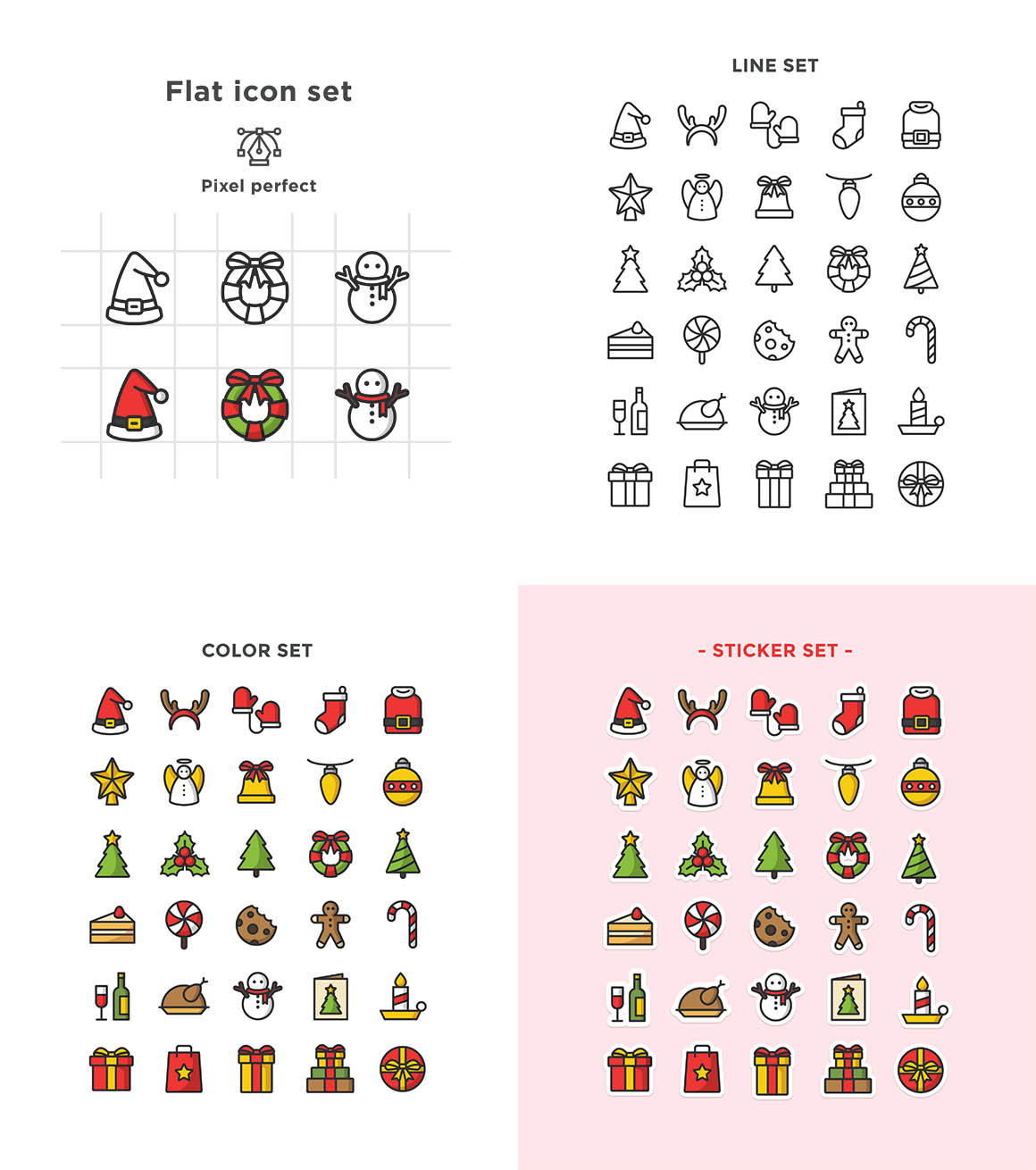 1160x1310 Free Christmas Icon Pack