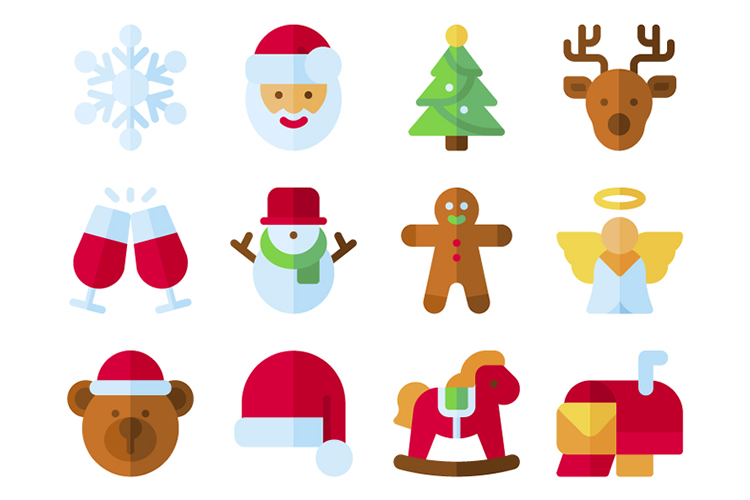 750x500 Free Christmas Icon Bundle Png Formats