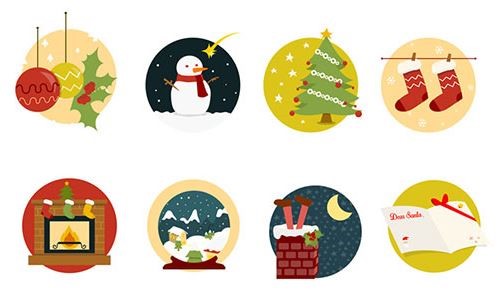 Christmas Icon Set