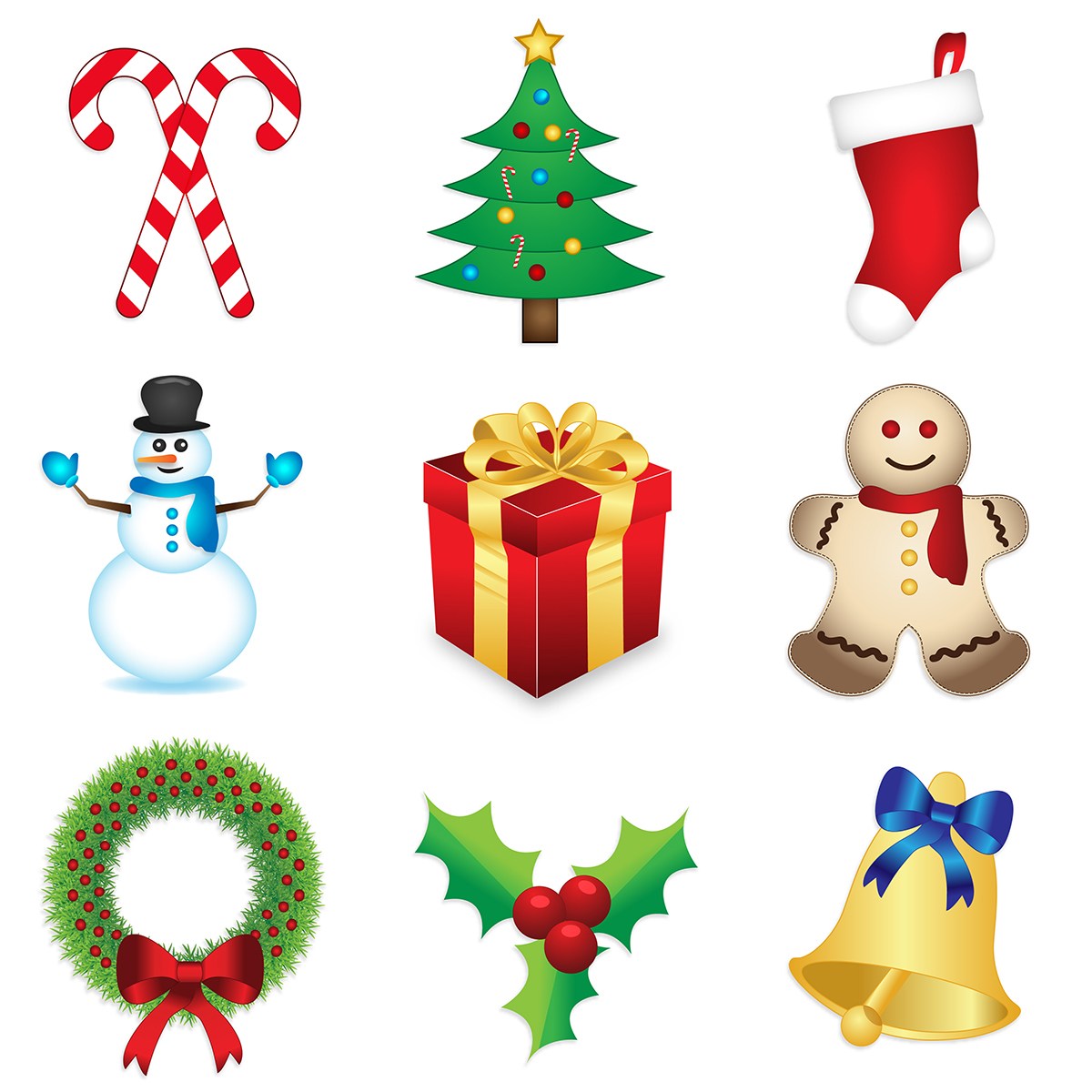 Christmas Icon Set at Vectorified.com | Collection of Christmas Icon ...