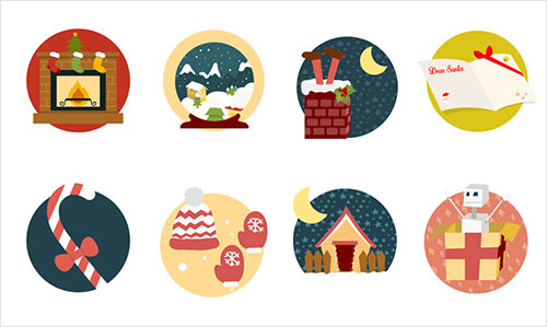 500x299 Top Free Icon Sets To Decorate Your Site For Christmas