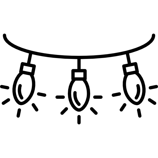 512x512 Christmas Lights Icons Free Download