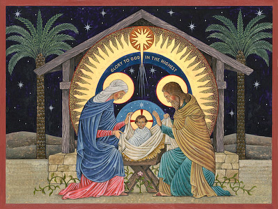 Christmas Nativity Icon