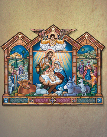 354x450 Christmas Icons Nativity Icon Magnet Monastery Icons