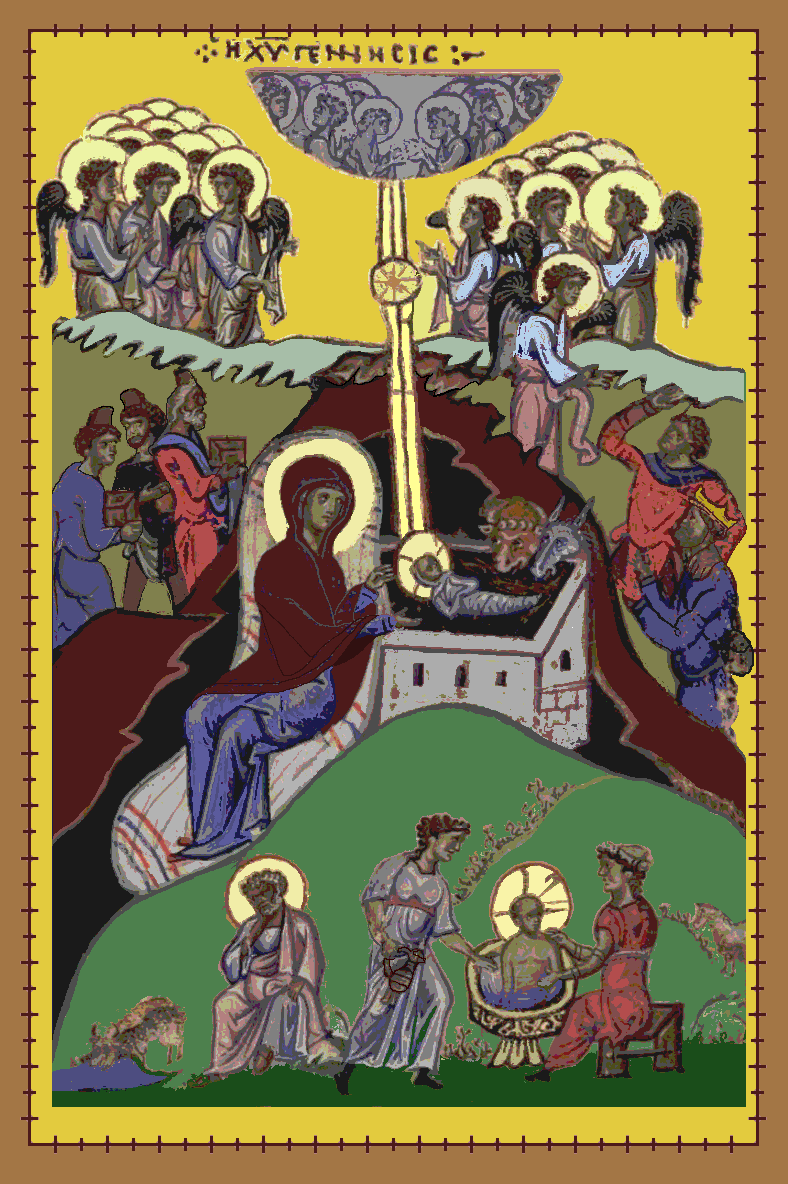 788x1184 The Text Of The Gospels The Nativity Icon How Copyists Perceived