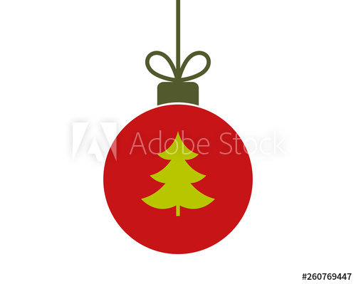 Christmas Red Ball Ornament Icon 500x399 Christmas Red Ball Ornament Icon