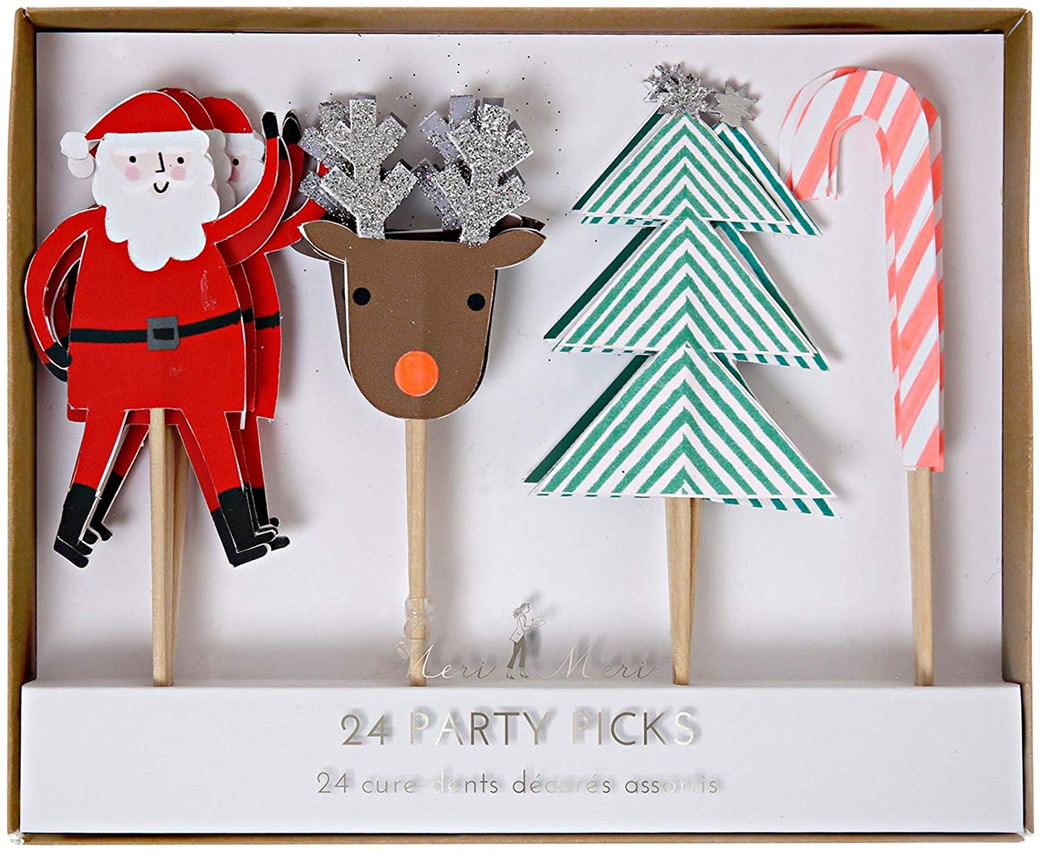 1500x1228 Meri Meri Christmas Icons Party Picks Novelty