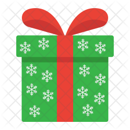 256x256 Christmas Present Icon Of Flat Style