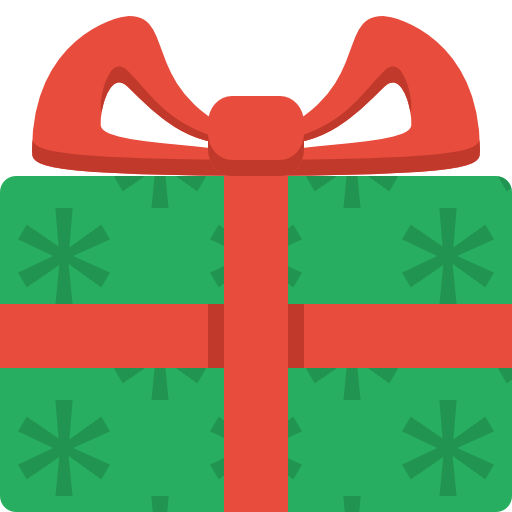 512x512 Simple Christmas Present Icon, Png Clipart Image