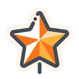 256x256 Christmas Star Icon