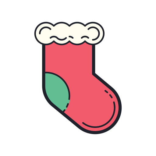 512x512 Christmas, Stocking Icon Free Of Merry Holidays