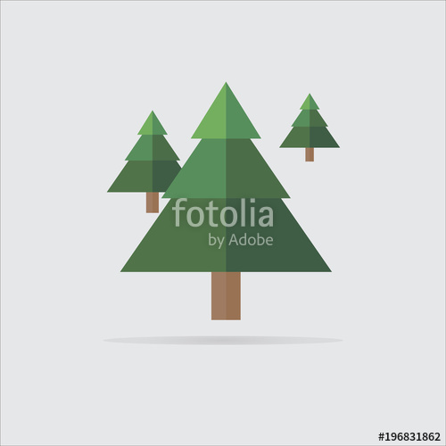 500x500 Christmas Tree Icon Stock Image And Royalty Free Vector