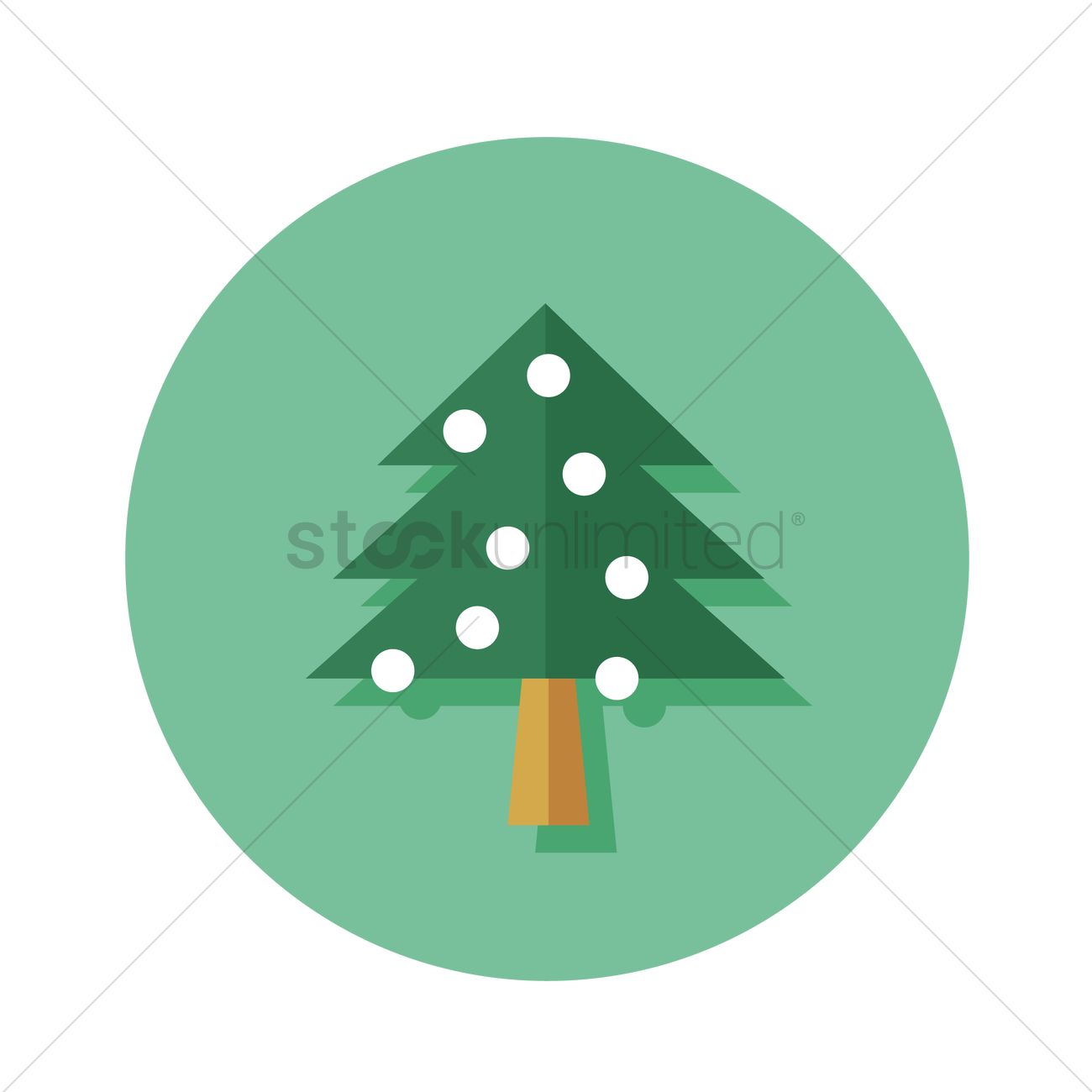 1300x1300 Free Christmas Tree Icon Vector Image