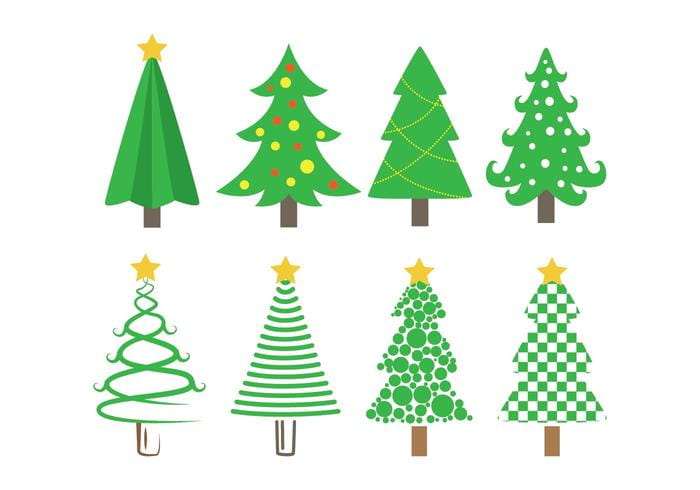 700x490 Sapin Vector Christmas Tree Icons Free Graphics