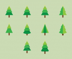 242x200 Xmas Tree Icon Free Vector Graphic Art Free Download