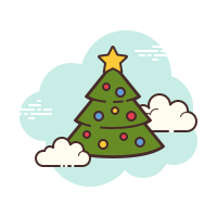 200x200 Christmas Tree Icon
