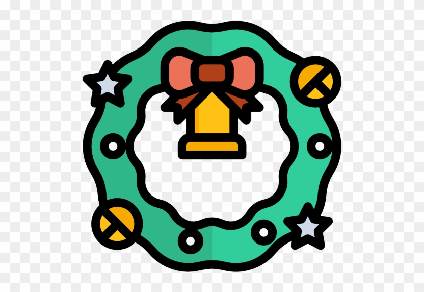 840x578 Christmas Wreath Free Icon