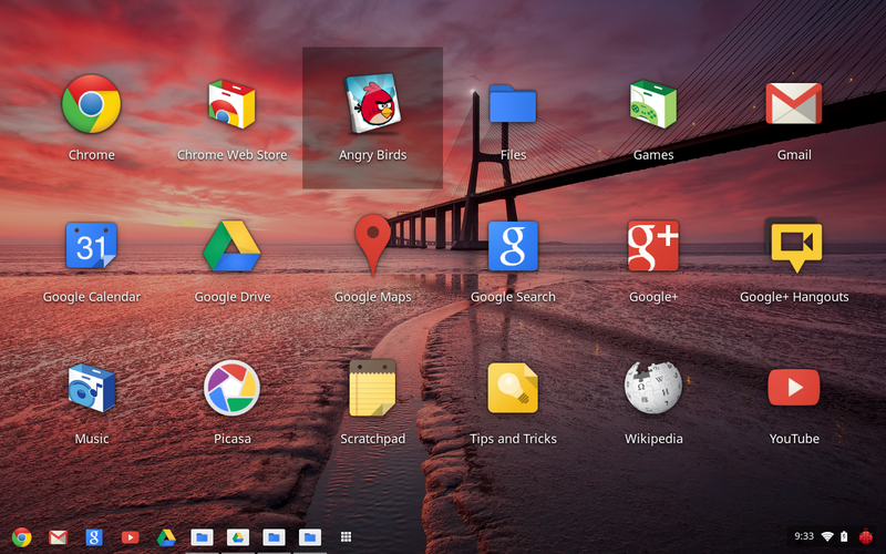 800x500 Chrome Os Desktop Icons