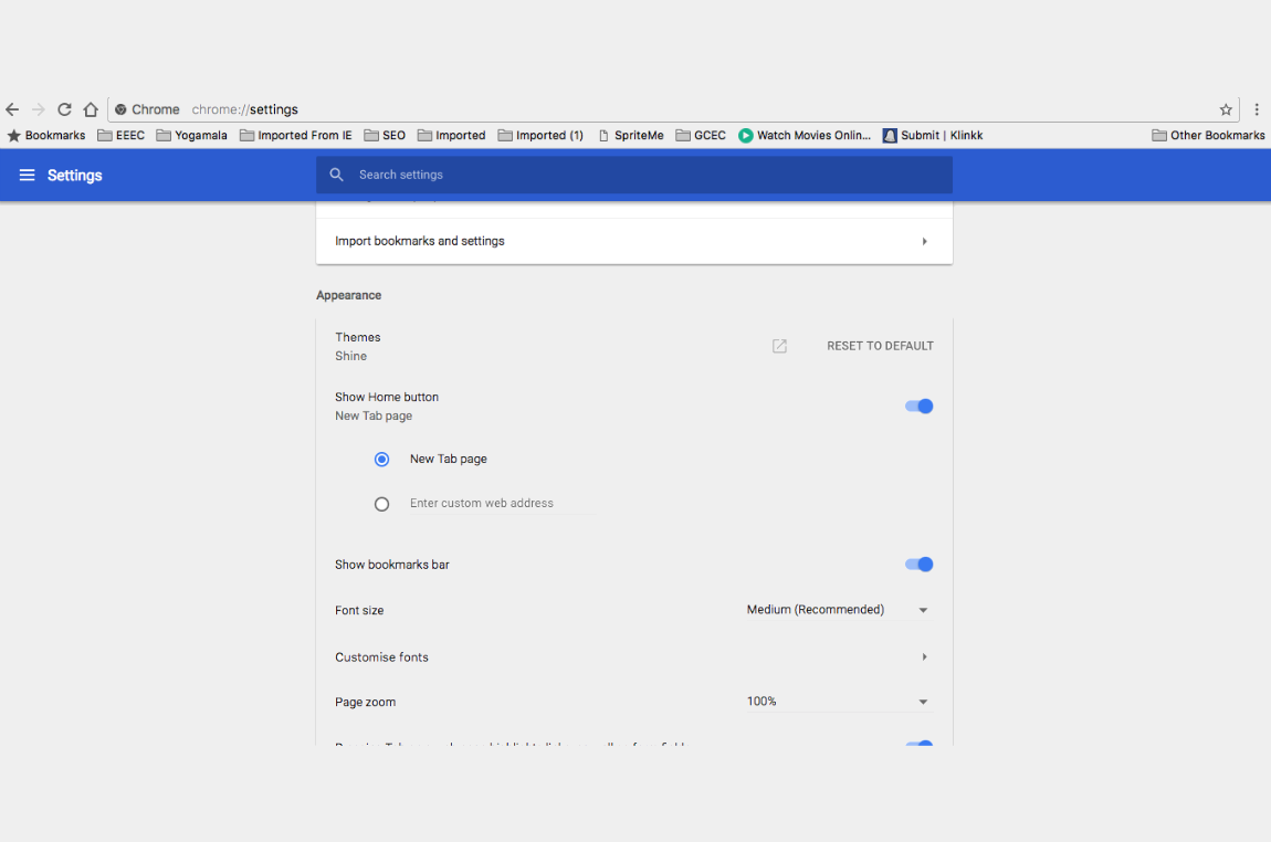 1150x762 How To Show Chrome Home Button Set Custom Web