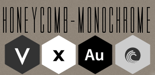 306x149 I Made Four Sets Of Greyscale Honeycomb Icon Sets Presenting