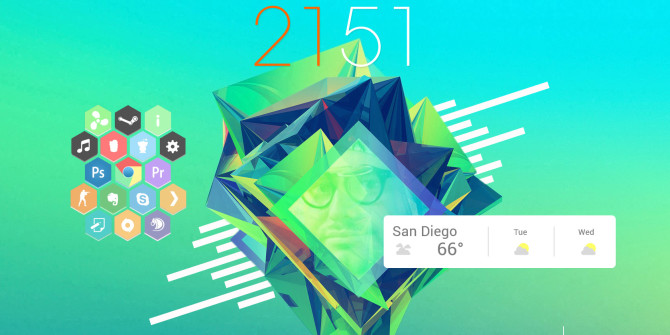 670x335 The Best Rainmeter Skins For A Minimalist Desktop