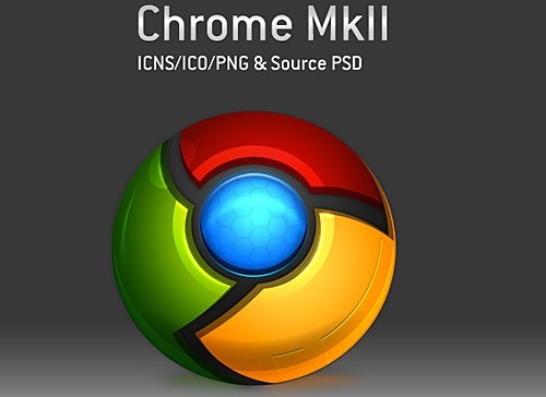 500x364 Google Chrome Icon Free In Photoshop