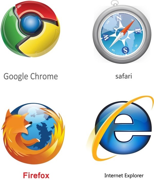 514x600 Ie Chrome Firefox Safari Icon Vector Free Graphics Uihere