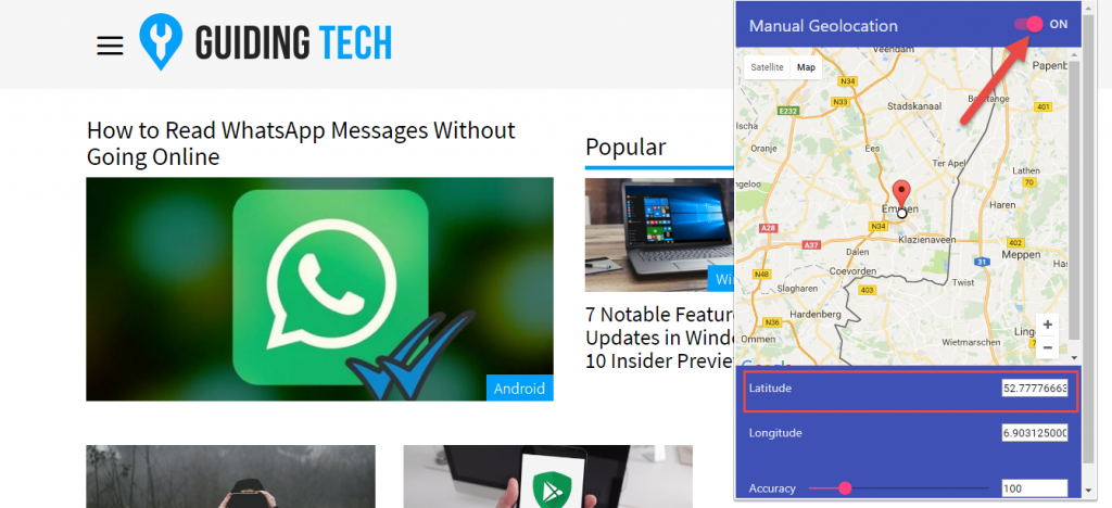 1024x468 How To Fake Your Location In Google Chrome