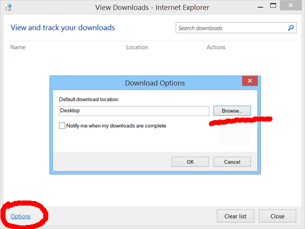 600x450 Change The Download Location In Ie, Chrome, Firefox And Opera