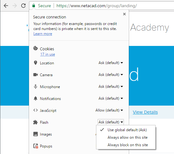 558x493 How To Enable Flash In Chrome For Specific Websites