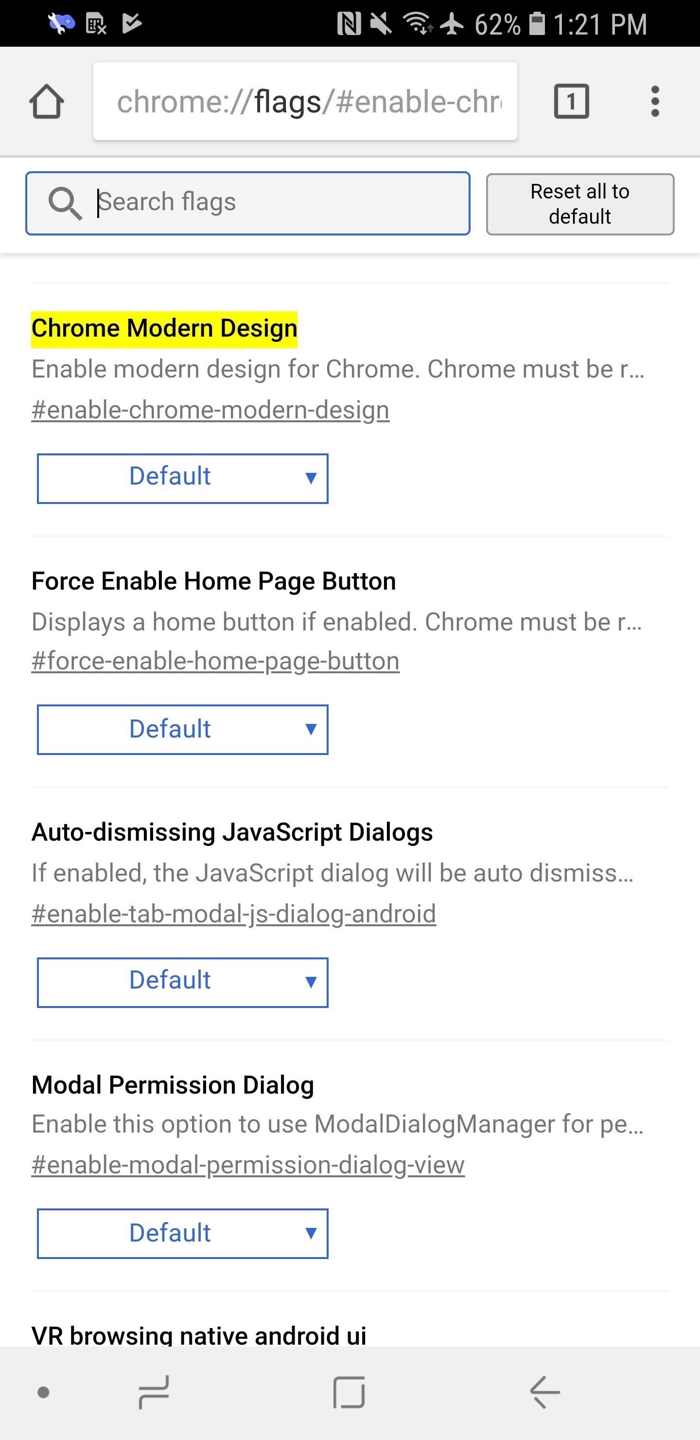 1440x2960 Google Chrome How To Unlock The Material Design User