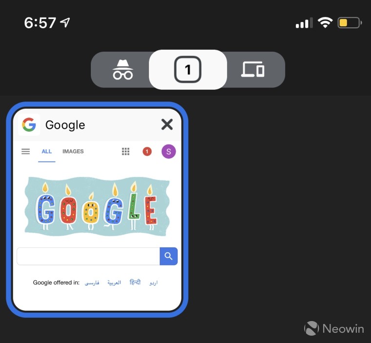 760x703 Refreshed Material Design Ui Discovered In Chrome For Ios