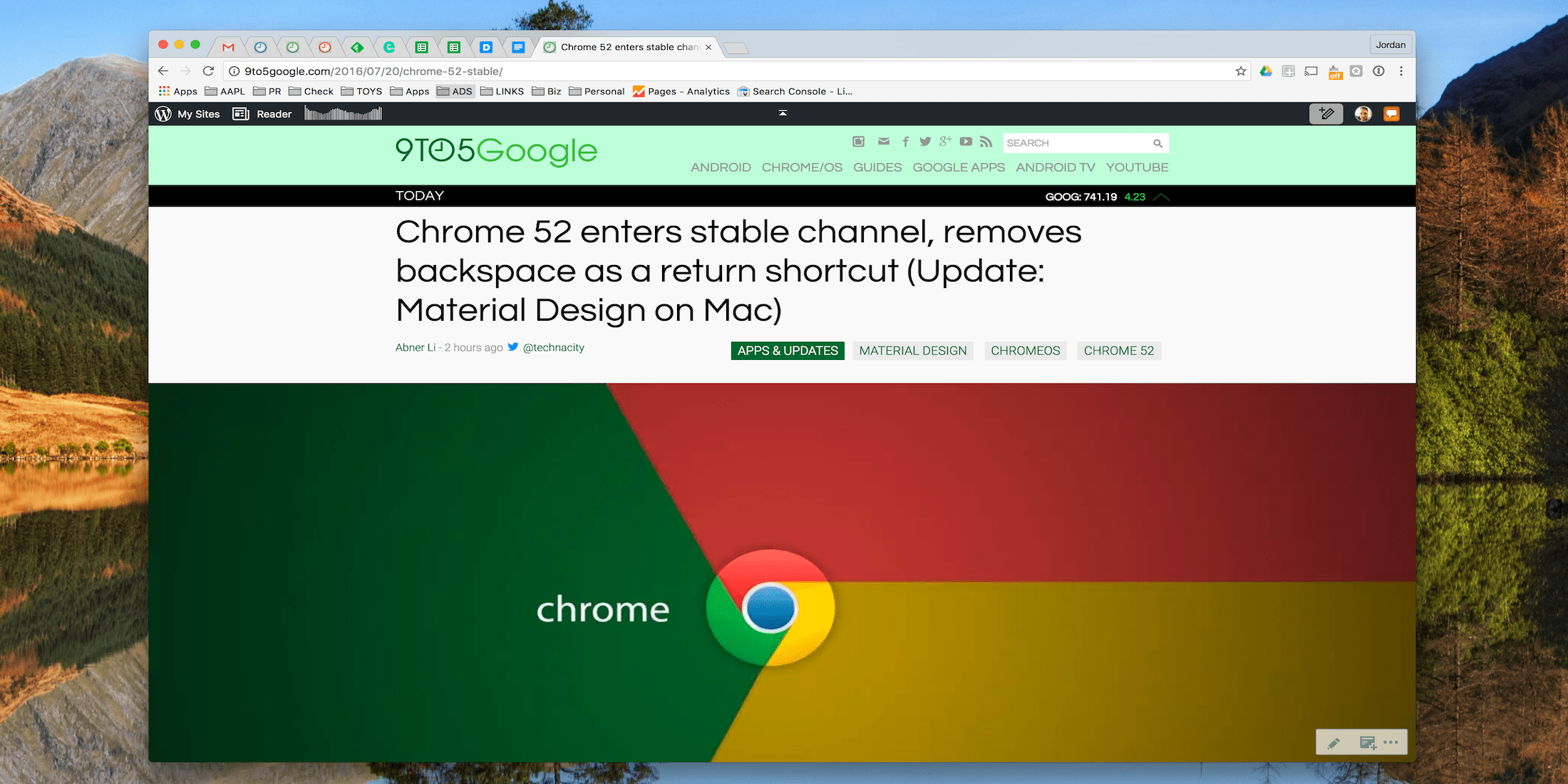 2200x1100 Chrome For Mac Introduces Material Design W New Icons
