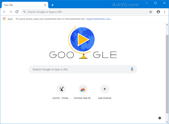 543x400 Tip How To Restore Classic New Tab