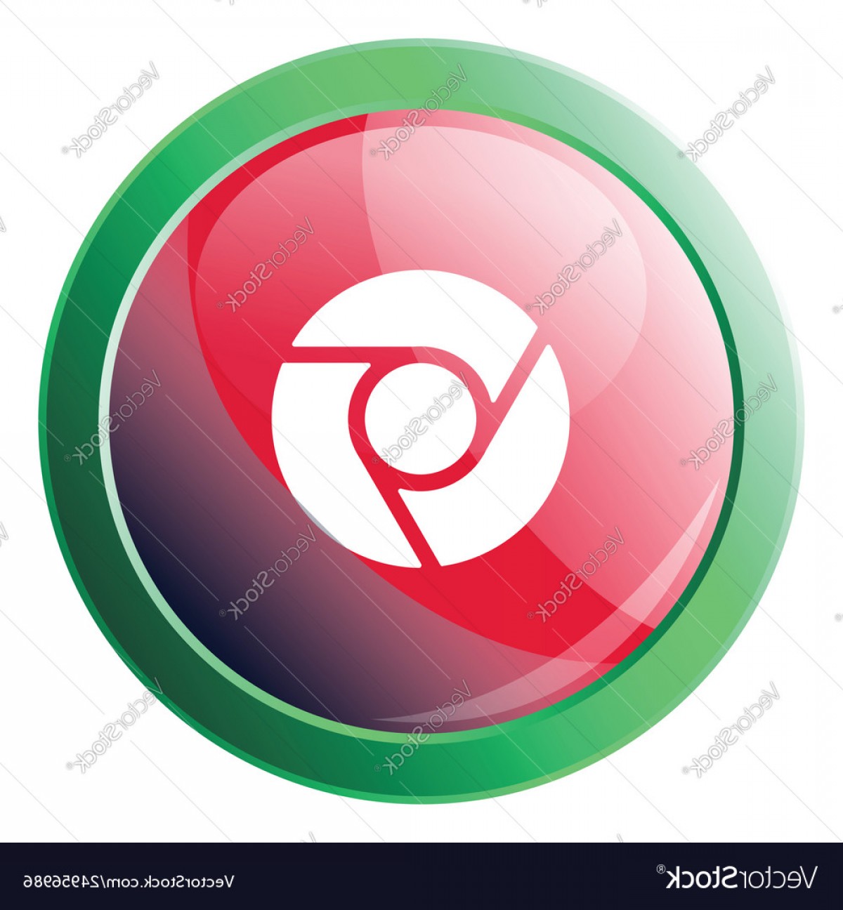 1200x1296 Icon A Red And Green Google Chrome Logo Button Vector Hoodamathrun