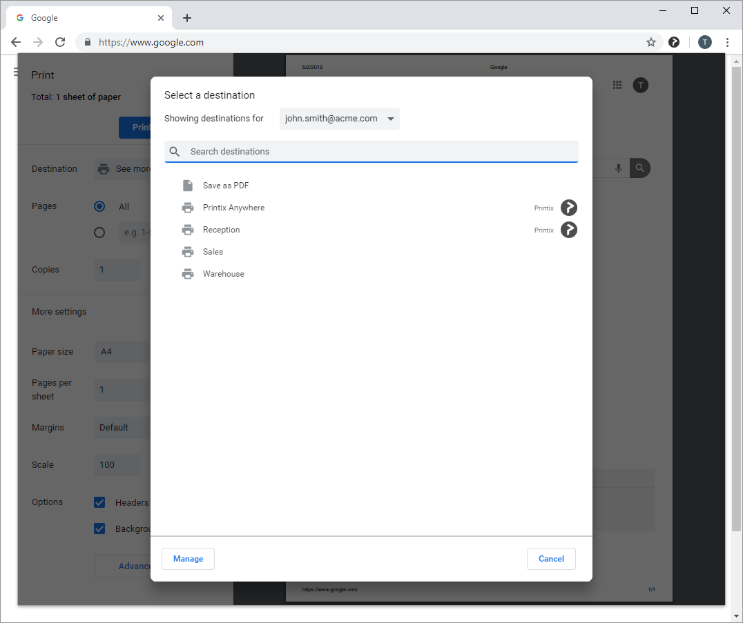 1076x903 How To Print From Chrome