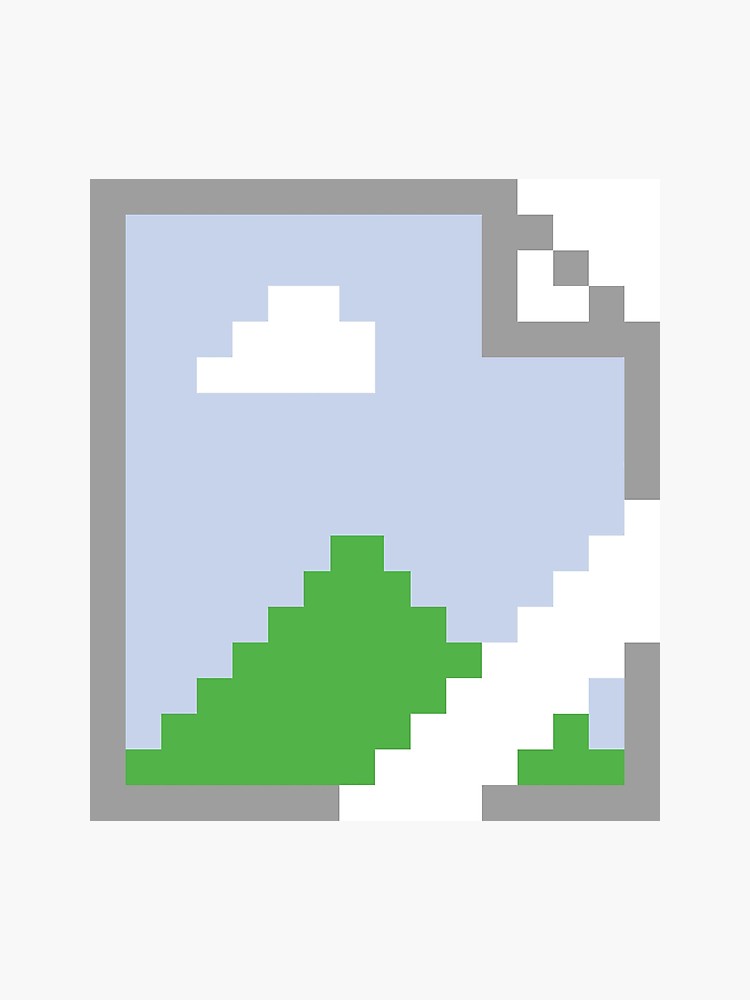 750x1000 Google Chrome Broken Image Icon Photographic Print