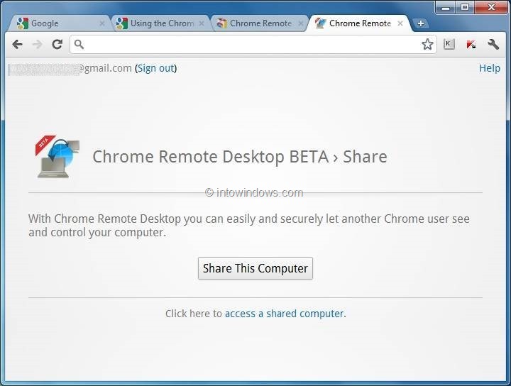 download google chrome remote desktop icon