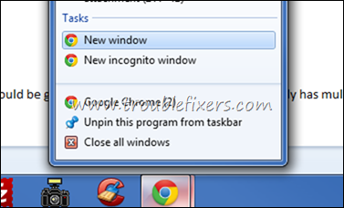 377x228 Solved Remove Multiple Google Chrome Icons In Taskbar