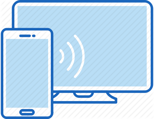 512x398 Cast, Chromecast, Computer, Miracast, Monitor, Phone, Tv Icon