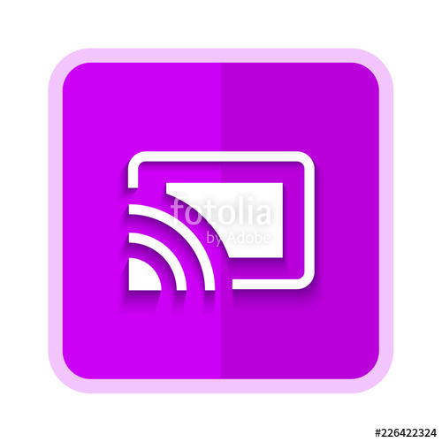 500x500 Chromecast Icon Stock Image And Royalty Free Vector