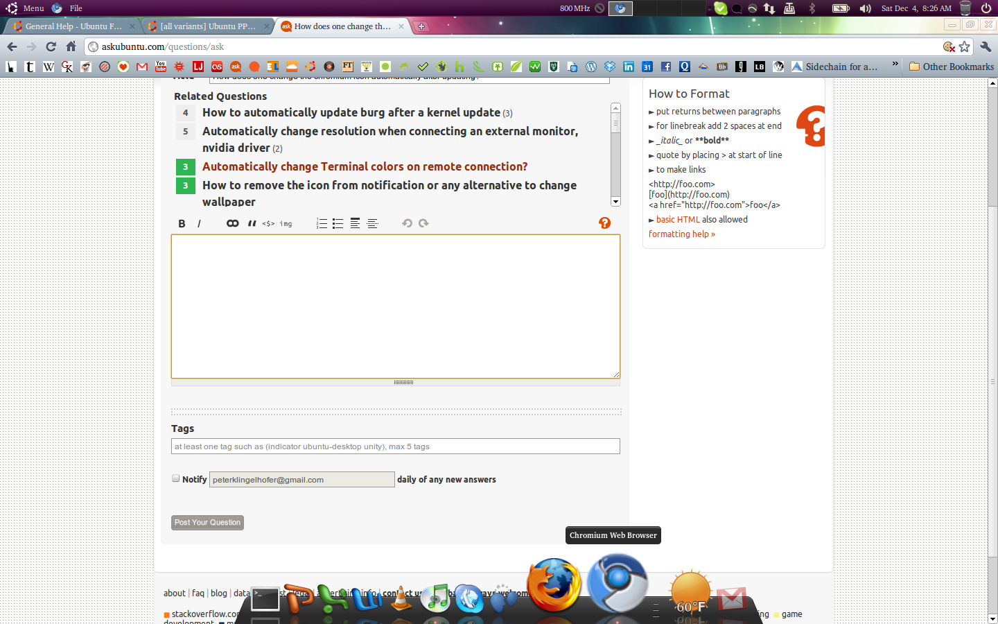1440x900 How Does One Change The Chromium Icon Automatically After Updating
