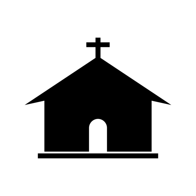 640x640 Church Icon, Pointer, Brochure, Famous Png And Vector