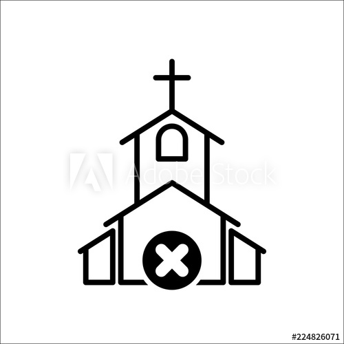 500x500 Church Icon, Religion Building, Christian, Christianity Temple